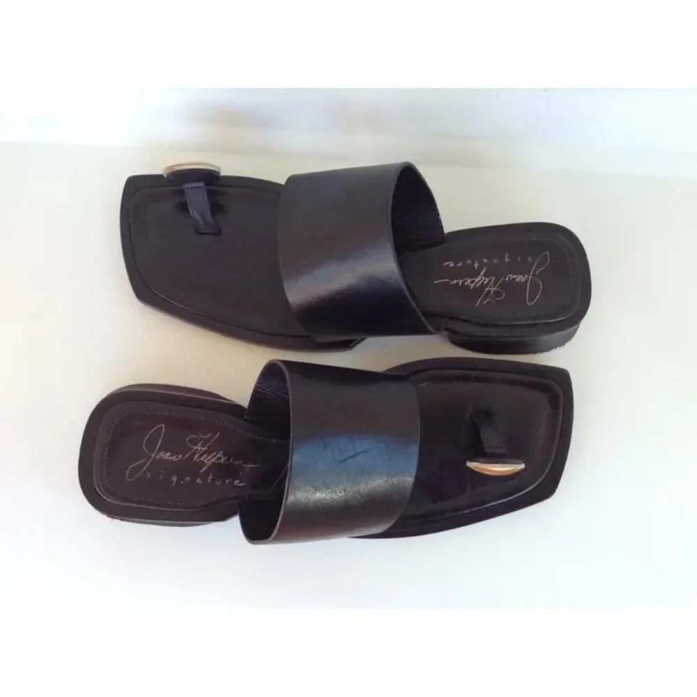 RARE Joan Helpern Abalone Sandals Hand Made in Italy Women’s US 8.5 - Picture 9 of 14